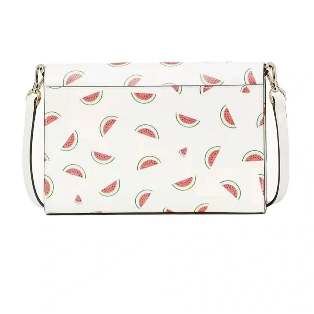 Kate Spade Staci Carson Convertible Watermelon Party Crossbody Cream Multi NWT - Picture 3 of 6